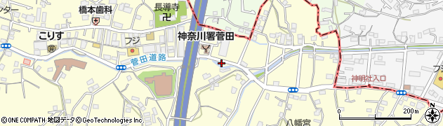 神奈川県横浜市神奈川区菅田町2375周辺の地図