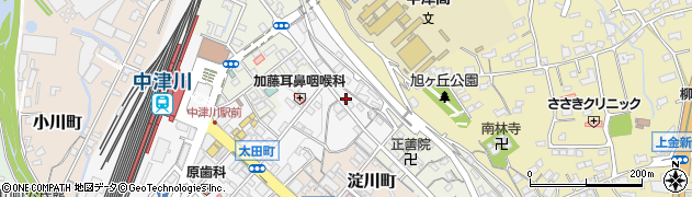 株式会社中部ドライ　ヤマニ店周辺の地図