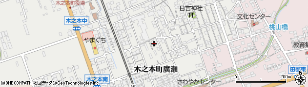 滋賀県長浜市木之本町廣瀬243周辺の地図