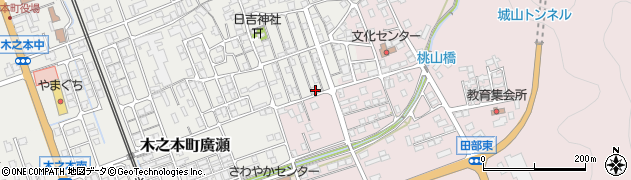 滋賀県長浜市木之本町廣瀬102周辺の地図