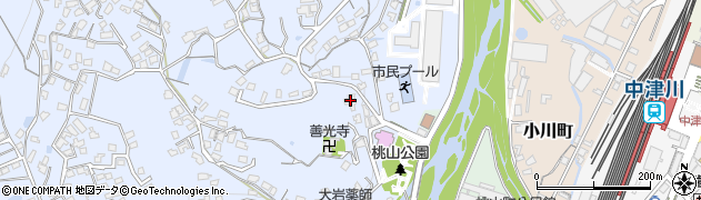 山王寺周辺の地図