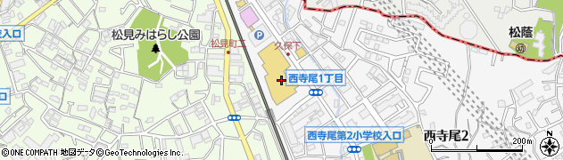 神奈川県横浜市神奈川区西寺尾1丁目16周辺の地図