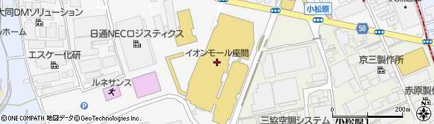 リンガーハットイオンモール座間店周辺の地図