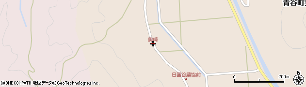 奥崎周辺の地図