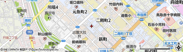 尾崎質店周辺の地図