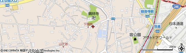 神奈川県大和市下鶴間2520周辺の地図