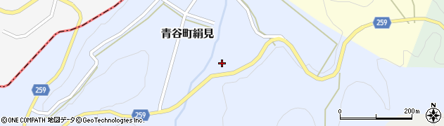 鳥取県鳥取市青谷町絹見146周辺の地図