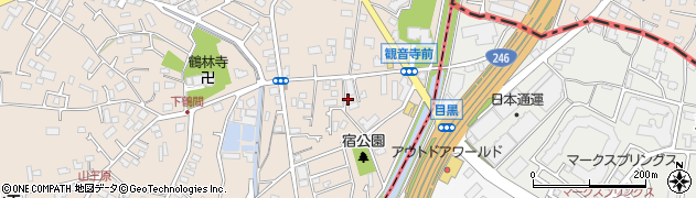 神奈川県大和市下鶴間2353周辺の地図