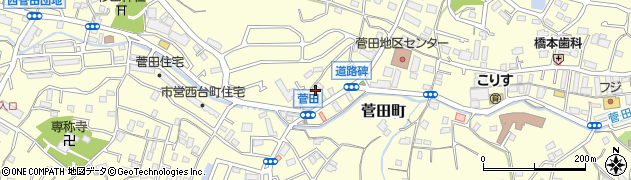 神奈川県横浜市神奈川区菅田町912周辺の地図