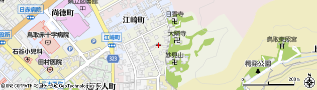 鳥取県鳥取市馬場町周辺の地図