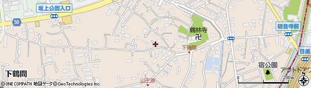 神奈川県大和市下鶴間1853周辺の地図