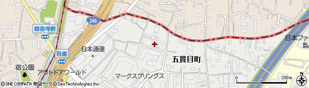神奈川県横浜市瀬谷区五貫目町16周辺の地図