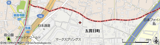 神奈川県横浜市瀬谷区五貫目町17-1周辺の地図