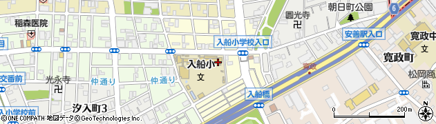 神奈川県横浜市鶴見区浜町周辺の地図