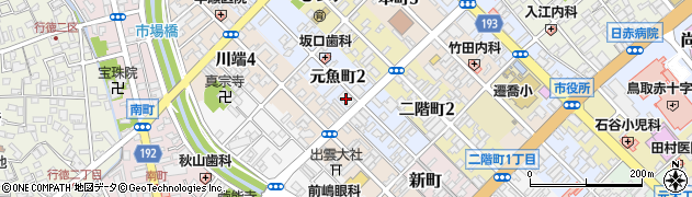 株式会社たいよう共済　鳥取支店周辺の地図