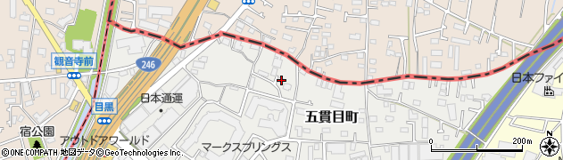 神奈川県横浜市瀬谷区五貫目町17周辺の地図