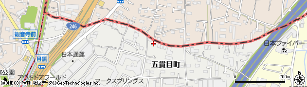 神奈川県横浜市瀬谷区五貫目町18-5周辺の地図
