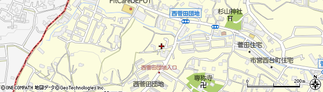 神奈川県横浜市神奈川区菅田町168周辺の地図