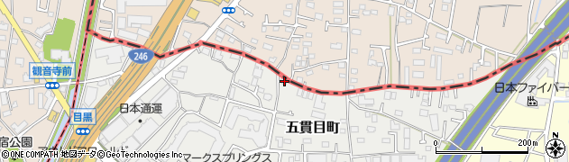 神奈川県横浜市瀬谷区五貫目町18周辺の地図
