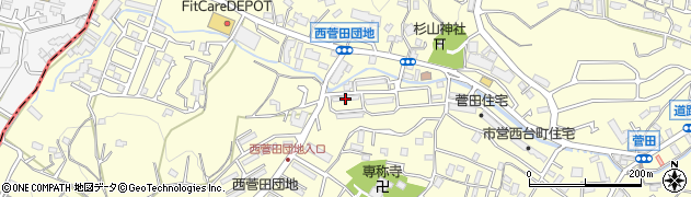 神奈川県横浜市神奈川区菅田町799周辺の地図