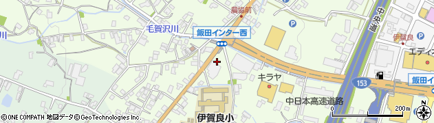 ＪＡみなみ信州伊賀良周辺の地図