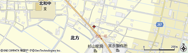 宮川理容院周辺の地図