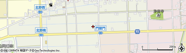 岐阜県岐阜市北野南周辺の地図