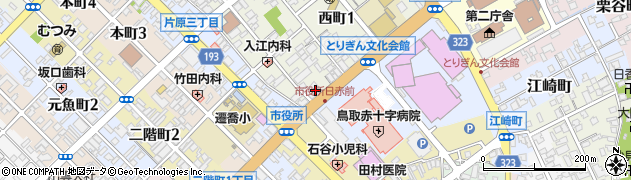 住友生命保険相互会社　鳥取支社鳥取東支部周辺の地図