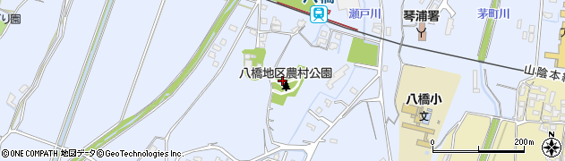鳥取県東伯郡琴浦町八橋1013周辺の地図