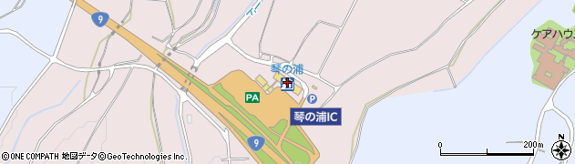 琴浦町観光協会周辺の地図