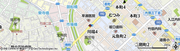 鳥取県鳥取市川端周辺の地図