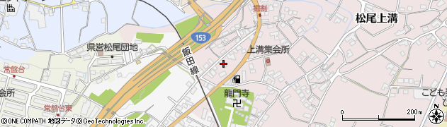 長野県飯田市松尾上溝2801周辺の地図