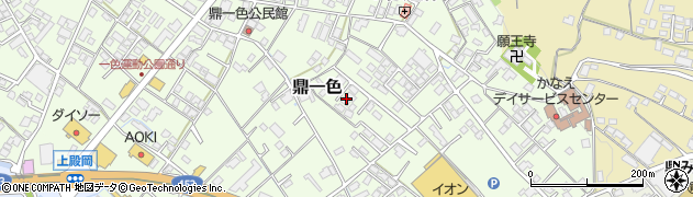 長野県飯田市鼎一色周辺の地図