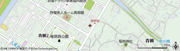 小倉庵 青柳店周辺の地図