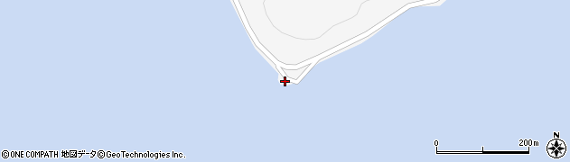 舞鶴港ミヨ埼灯台周辺の地図