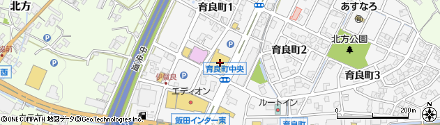 西友伊賀良店周辺の地図
