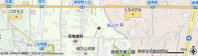 鳥取県東伯郡琴浦町徳万151周辺の地図
