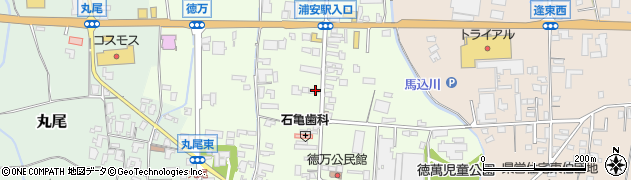 鳥取県東伯郡琴浦町徳万301周辺の地図