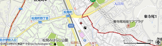 神奈川県横浜市神奈川区西寺尾1丁目21周辺の地図