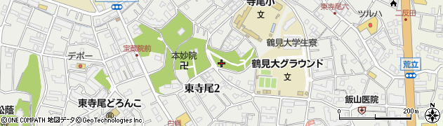 神奈川県横浜市鶴見区東寺尾周辺の地図