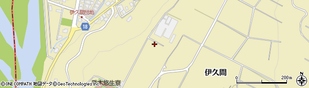 長野県喬木村（下伊那郡）伊久間周辺の地図