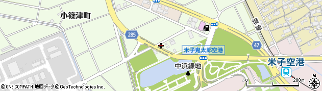 鳥取県境港市小篠津町28周辺の地図