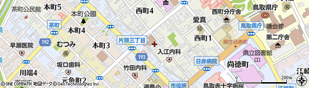 鳥取県建設業協同組合連合会周辺の地図