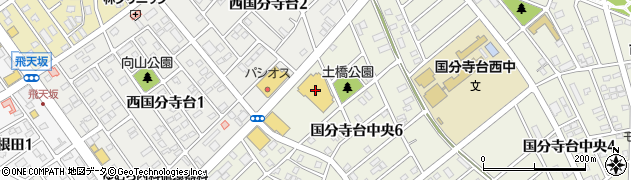 ヘアートップ美容室　国分寺２号店周辺の地図