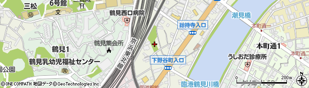 本山前桜公園周辺の地図