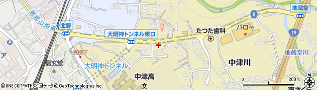 ほっともっと　中津川上金店周辺の地図