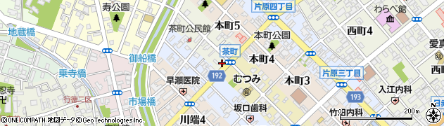 鳥取県鳥取市茶町204周辺の地図