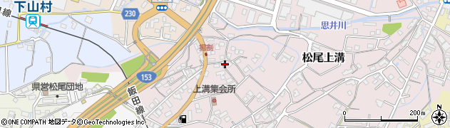 長野県飯田市松尾上溝2852周辺の地図