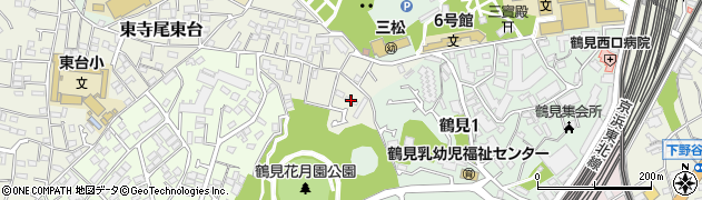 アイネストン基礎化粧品横浜支社周辺の地図