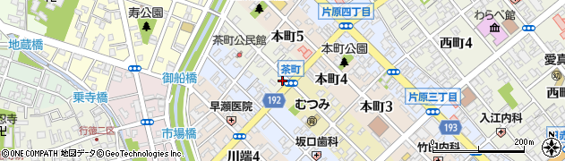 鳥取県鳥取市茶町202周辺の地図